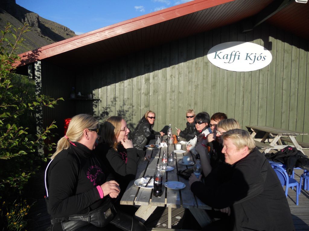 Brynja_Skutlur in a coffeeshop Iceland